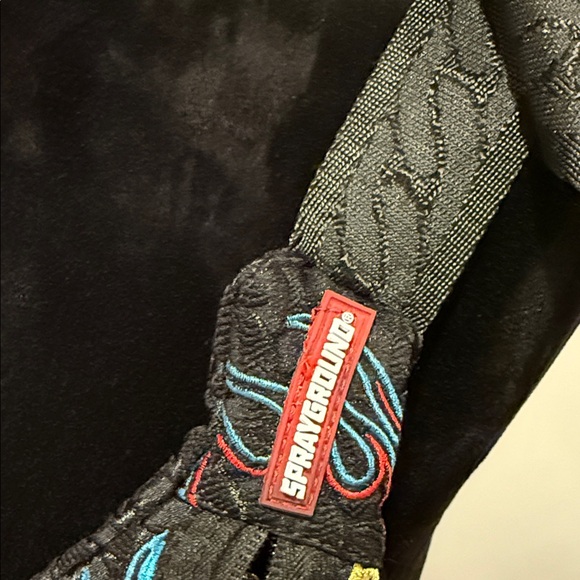 Sprayground Black Crossbody Bag - Picture 4 of 7